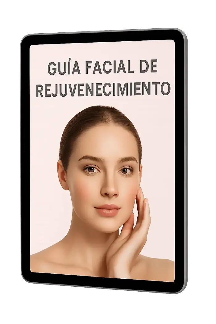 Guía facial de rejuvenecimiento en tablet, de regalo con tu compra