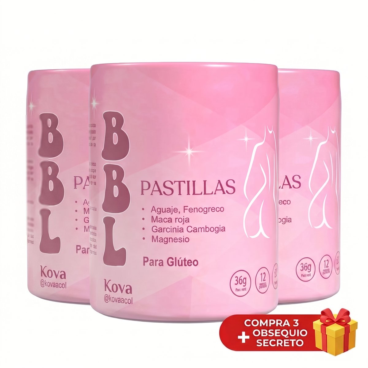 BBL Pastillas Kova - Lleva 3 + obsequio secreto