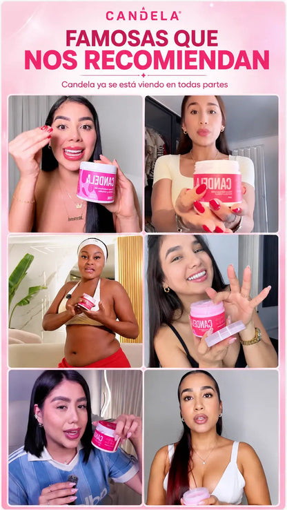 Famosas que recomiendan la crema Candela