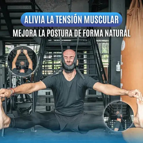 Alivia la tension muscular y mejora la postura de forma natural