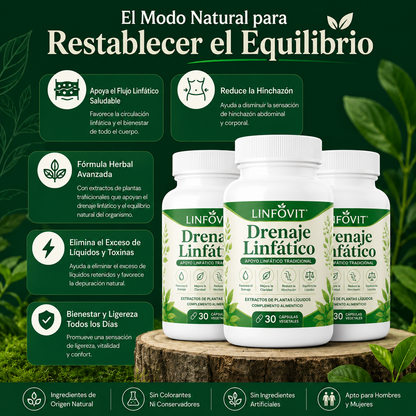 El modo natural para restablecer el equilibrio