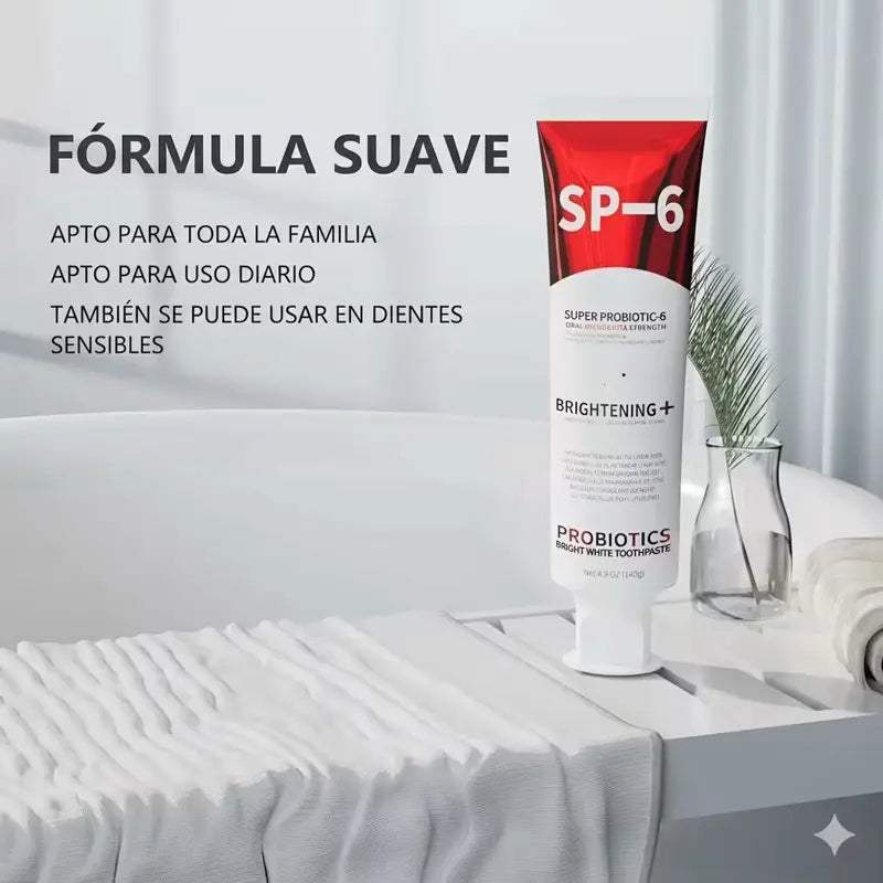Fórmula suave apta para toda la familia y dientes sensibles