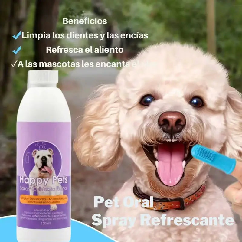 Beneficios: limpia dientes y encías, refresca el aliento y a las mascotas les encanta el sabor