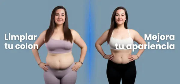 Limpiar tu colon mejora tu apariencia: antes y después